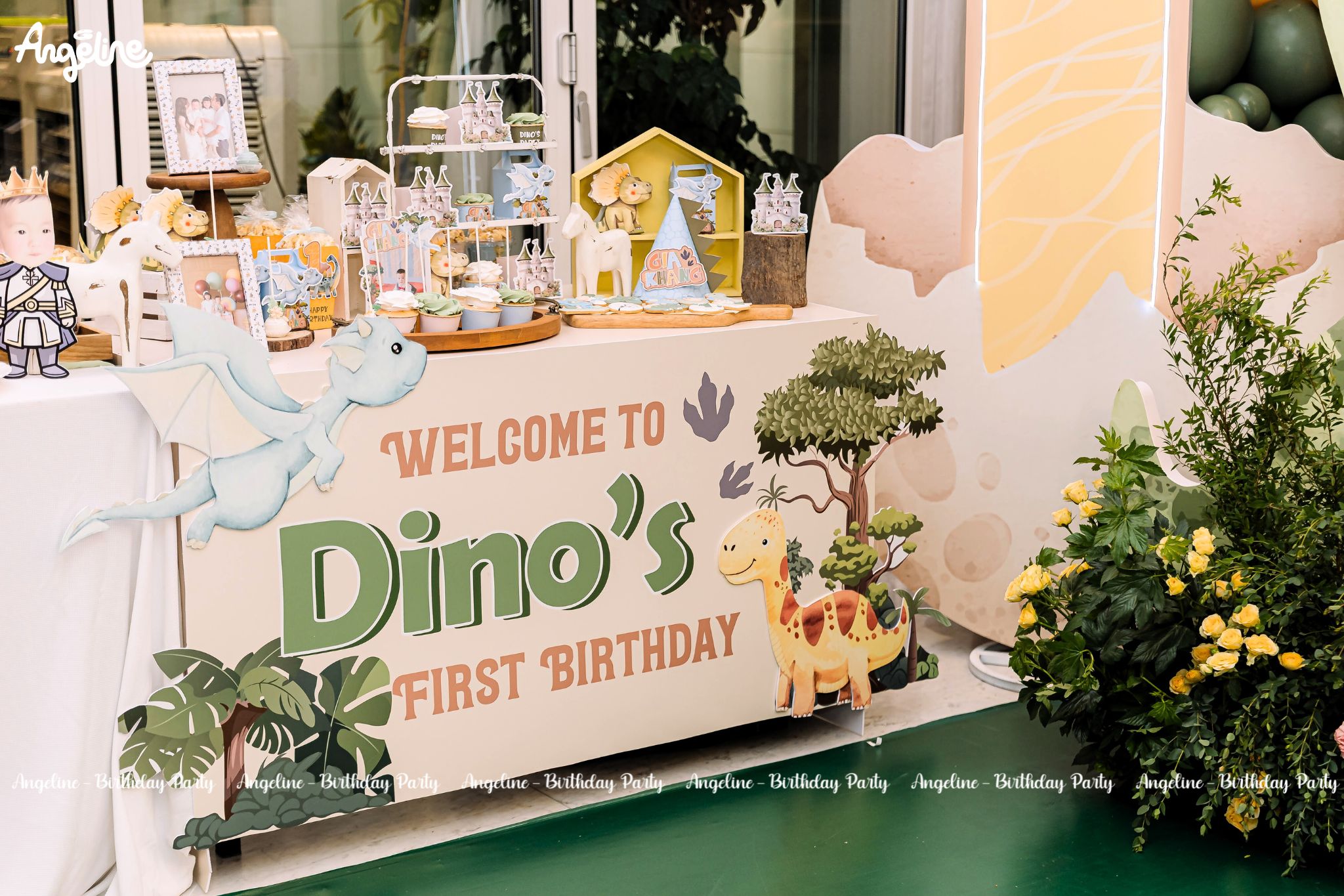 The Dino Castle – Bữa tiệc thôi nôi kỳ diệu của Gia Khang Những điểm nhấn đặc biệt trong tiệc thôi nôi