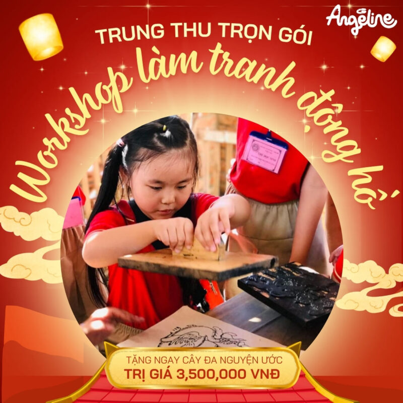 Dịch Vụ Trung Thu Workshop làm tranh đông hồ