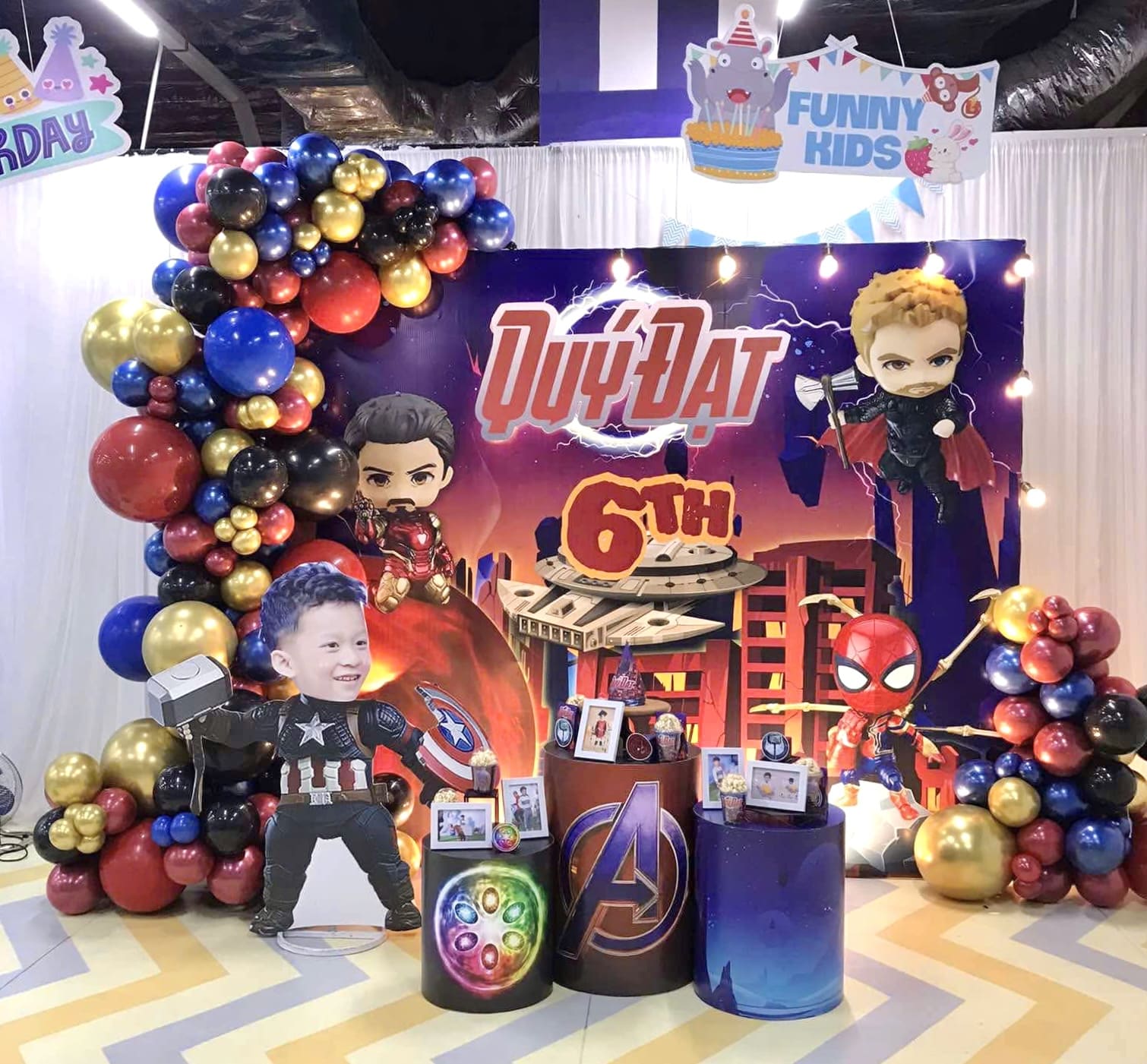 GÓI SINH NHẬT TONY Gói toni bé trai