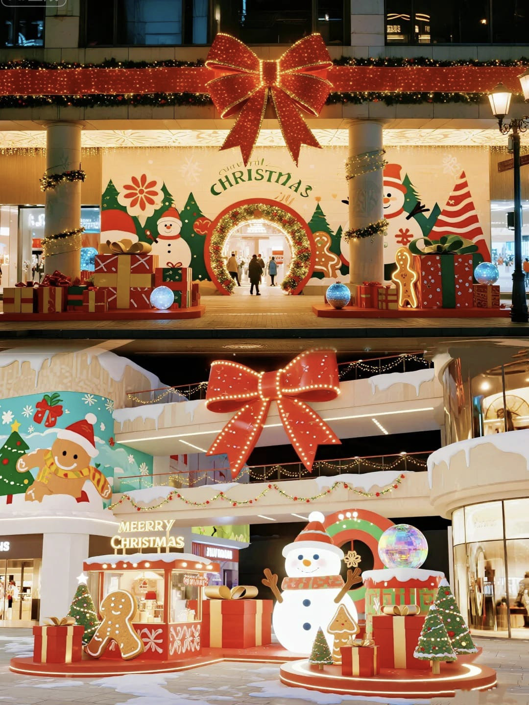 trang tri noel cho trung tam thuong mai 3