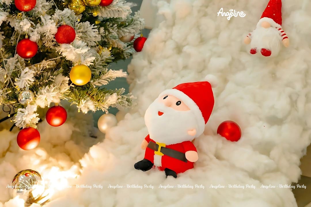 trang trí noel tại hola park