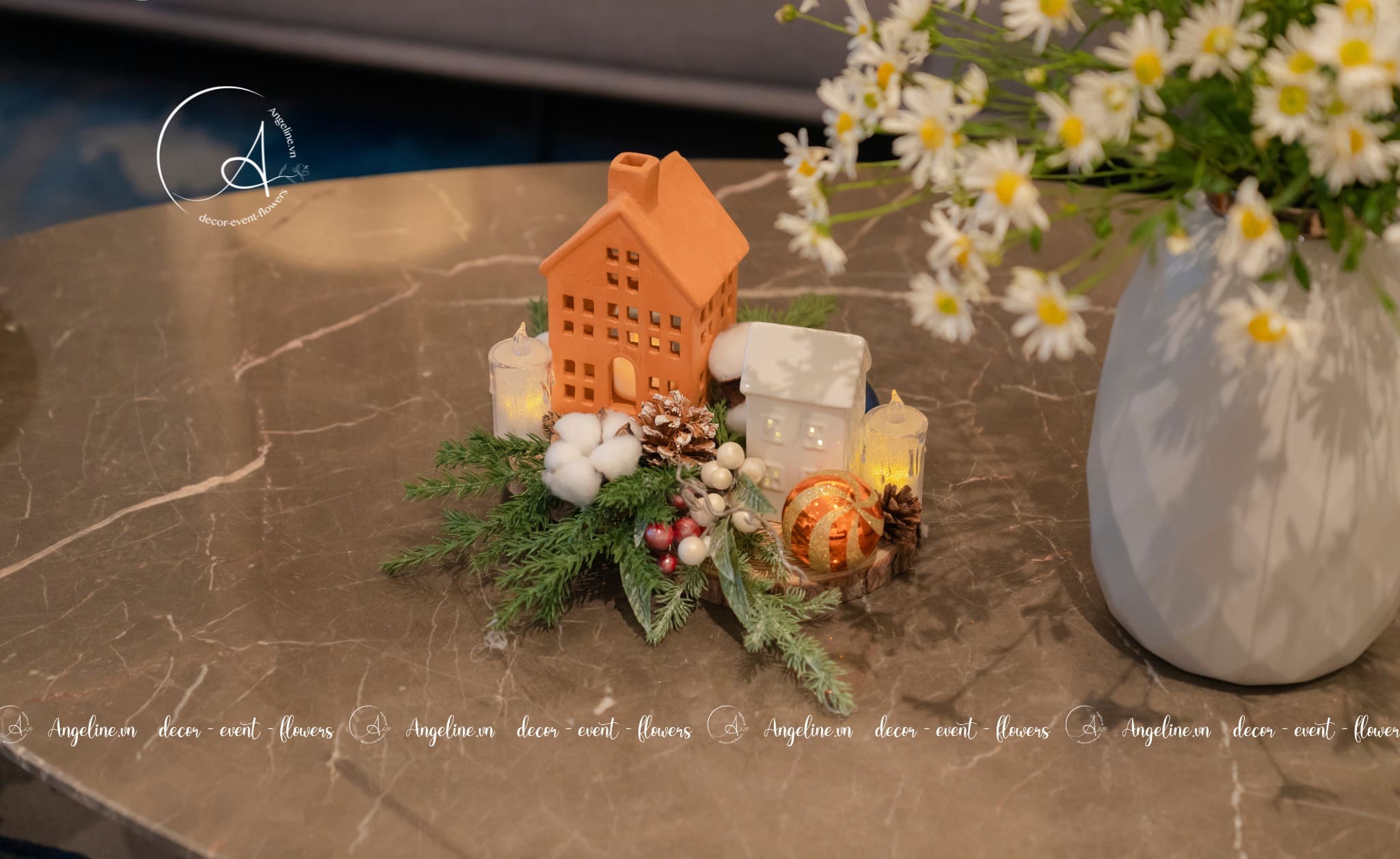 Trang trí noel tại masteri waterfront