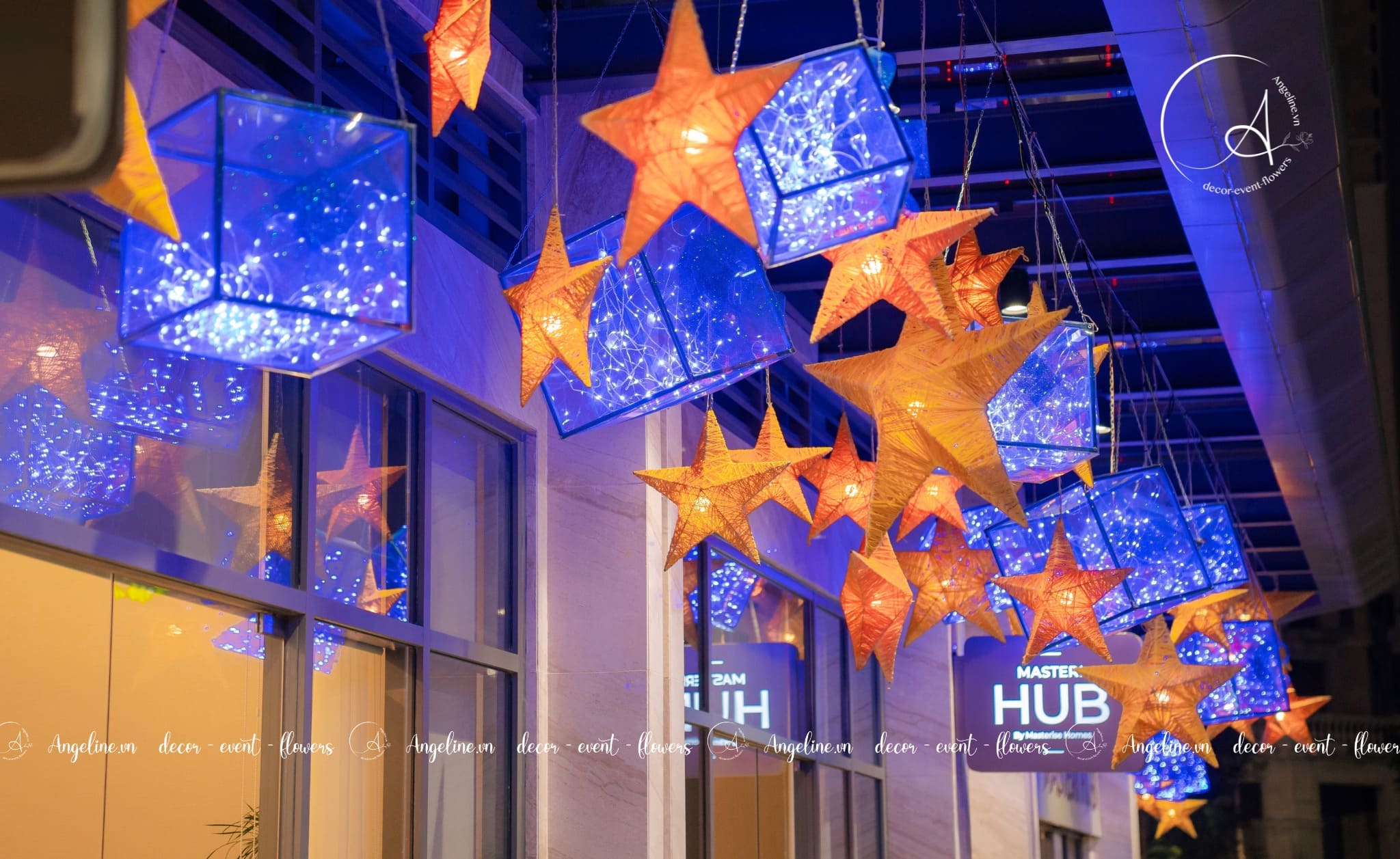 Trang trí noel tại masteri waterfront