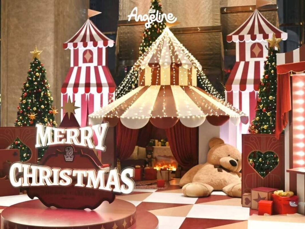 Christmas Circus Wonderland – Biến Không Gian Khách Sạn Thành Xứ Sở Giáng Sinh Diệu Kỳ Cùng Angeline