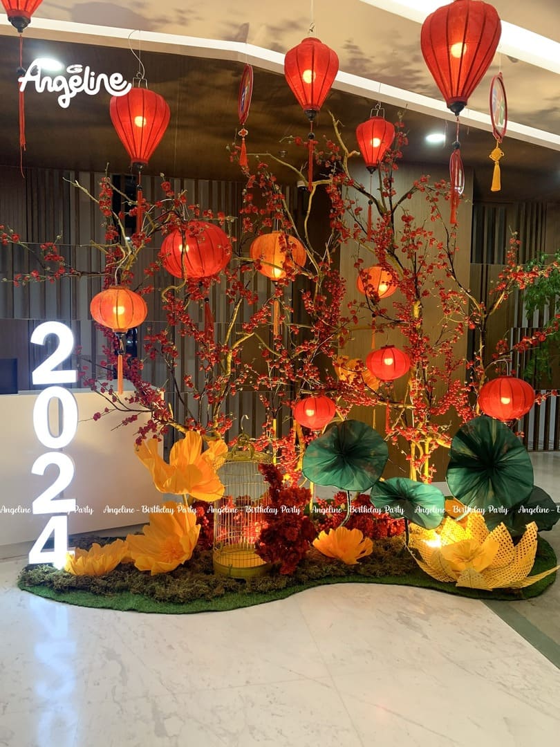 Không Gian Tết Rực Rỡ – Thịnh Vượng Cho Doanh Nghiệp