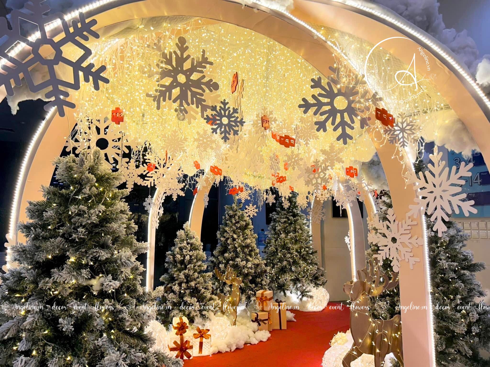 giáng sinh tại fpt building