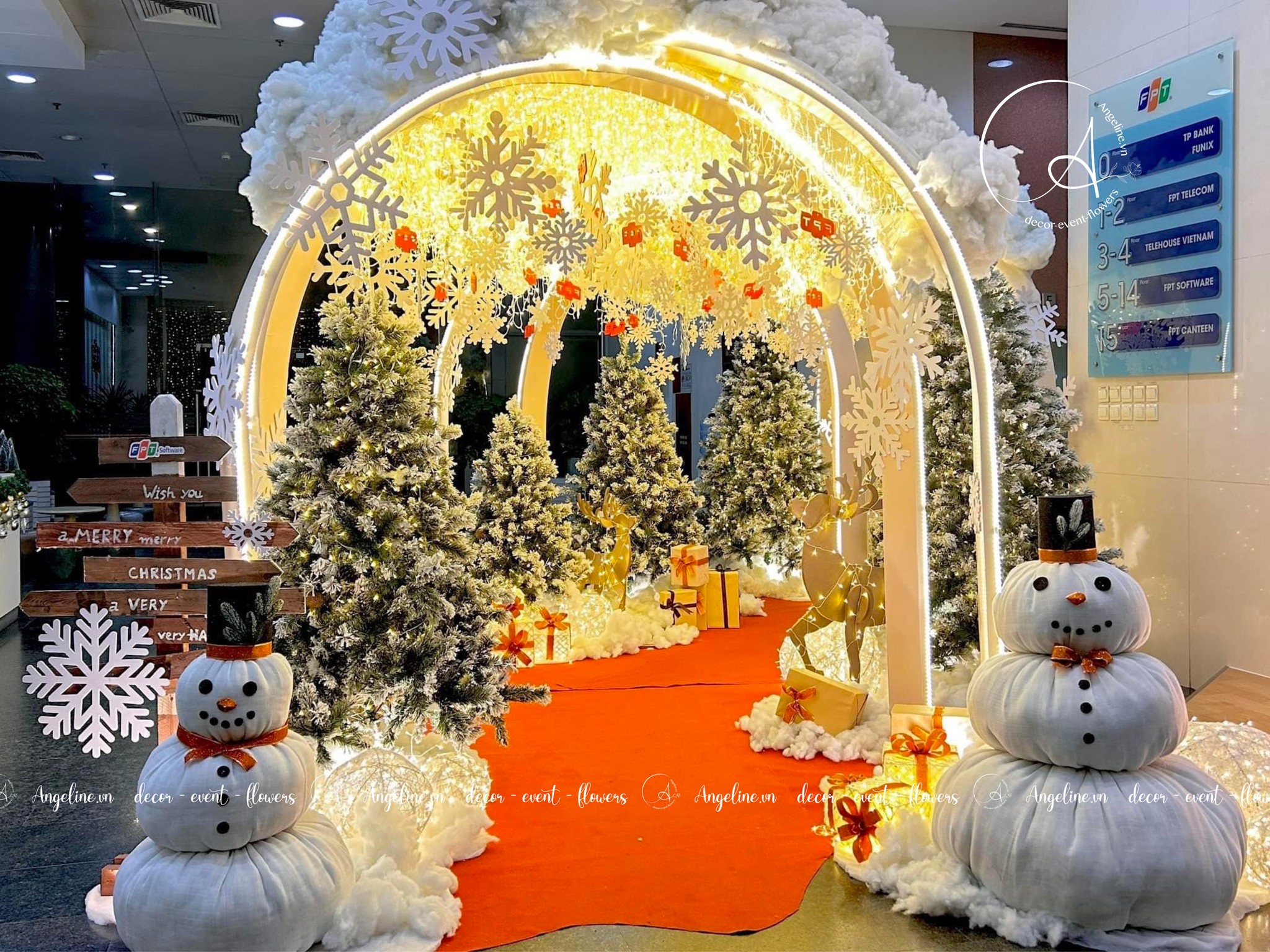 giáng sinh tại fpt building