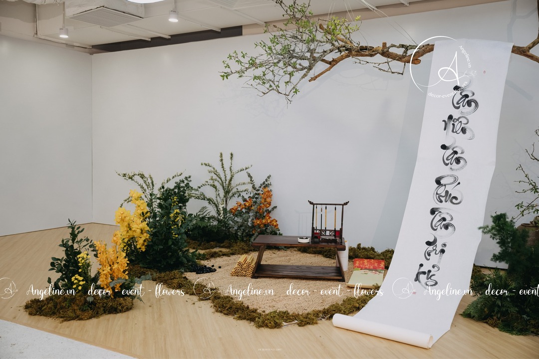 trang trí tết tại moonstone