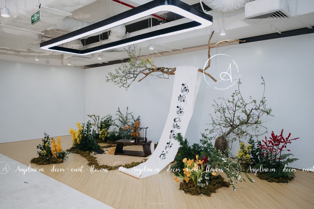 trang trí tết tại moonstone