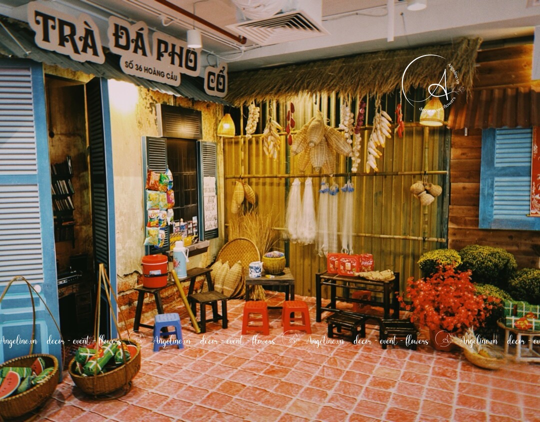 trang trí tết tại upgen