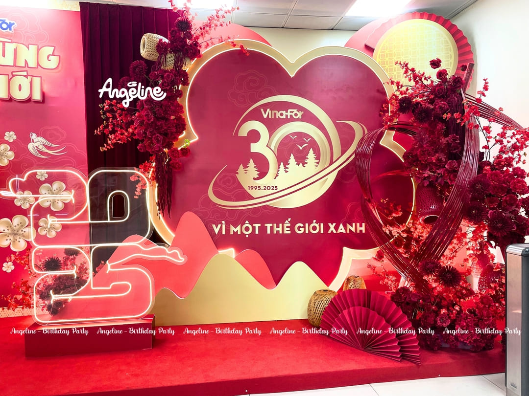 Trang trí tết tại vinafor