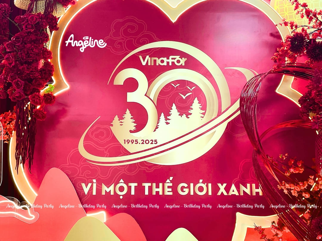 Trang trí tết tại vinafor