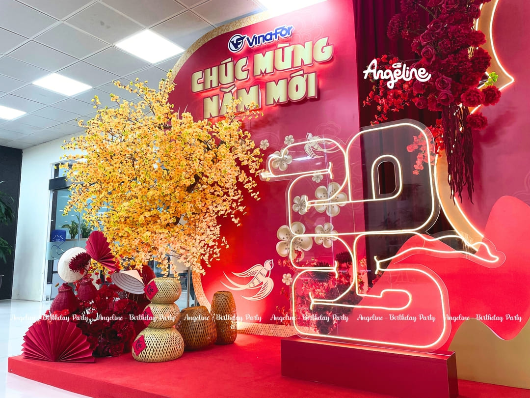 Trang trí tết tại vinafor