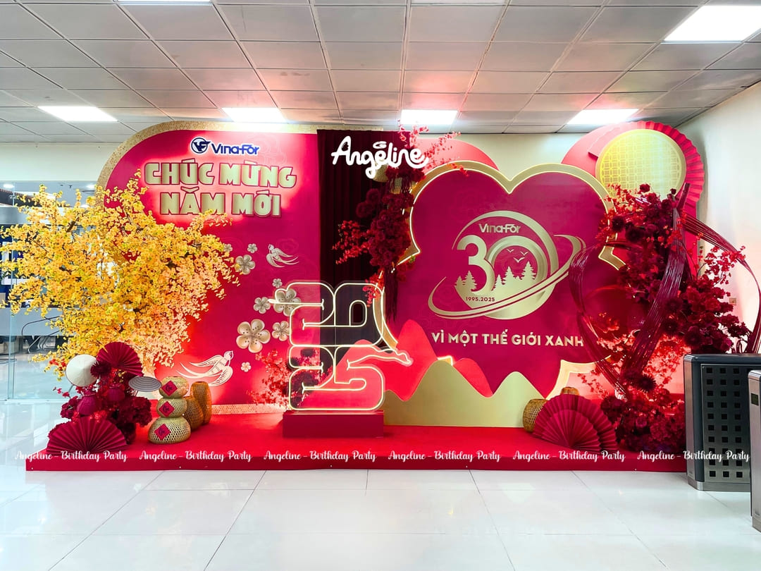 Trang trí tết tại vinafor