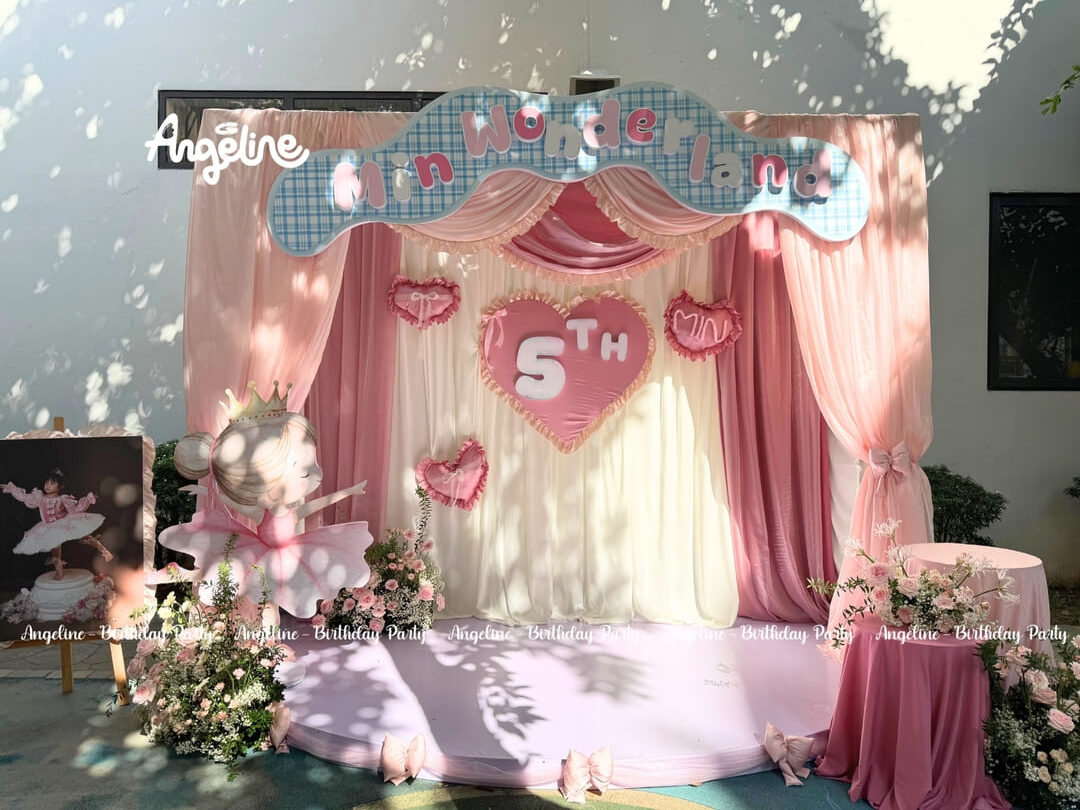 Concept Sinh Nhật “Min In Wonderland” – Hành Trình Ngọt Ngào Bước Vào Thế Giới Diệu Kỳ