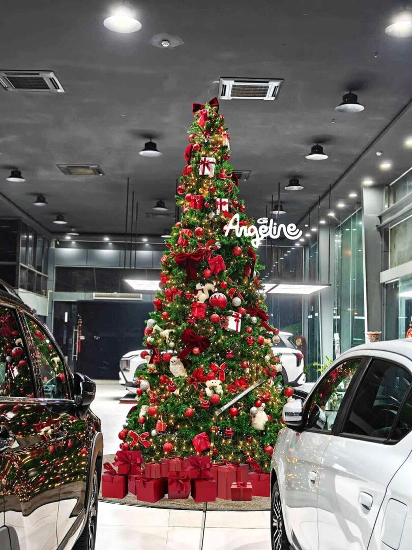 Trang Trí Giáng Sinh Mitsubishi Trung Thượng – Angeline Event & Décor