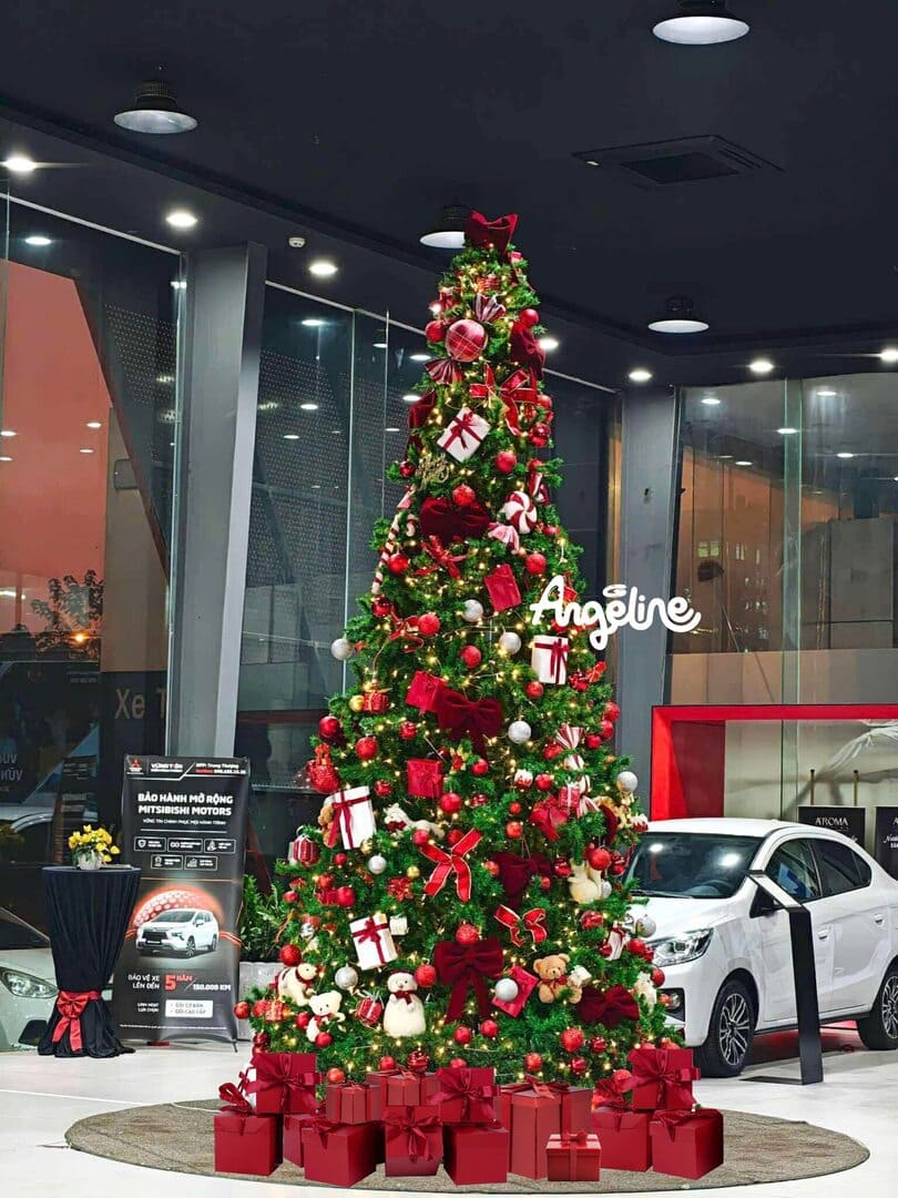 Trang Trí Giáng Sinh Mitsubishi Trung Thượng – Angeline Event & Décor