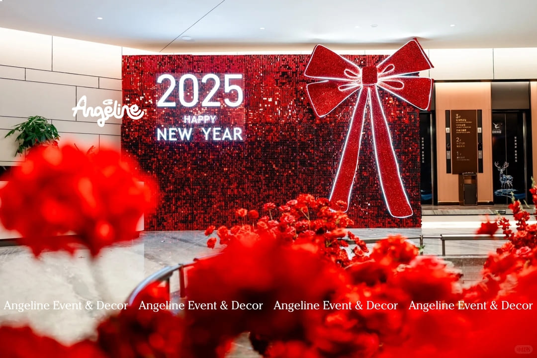 Trang Trí Tết 2025 Cho Showroom Concept Sắc Đỏ Sang Trọng – Giải Pháp Thu Hút Khách Hàng Từ Angeline Event & Décor