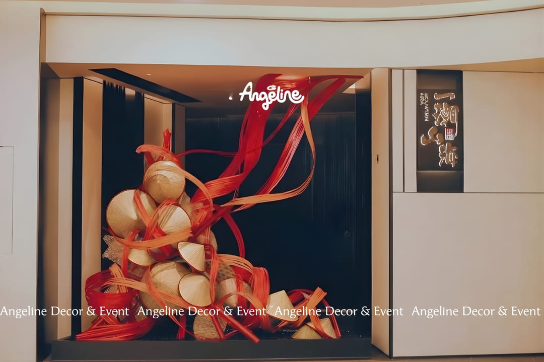 Concept Trang Trí Tết 2026 “Phong Vị Dân Gian” – Không Gian Mộc Mạc, Tinh Tế Đậm Hơi Thở Truyền Thống