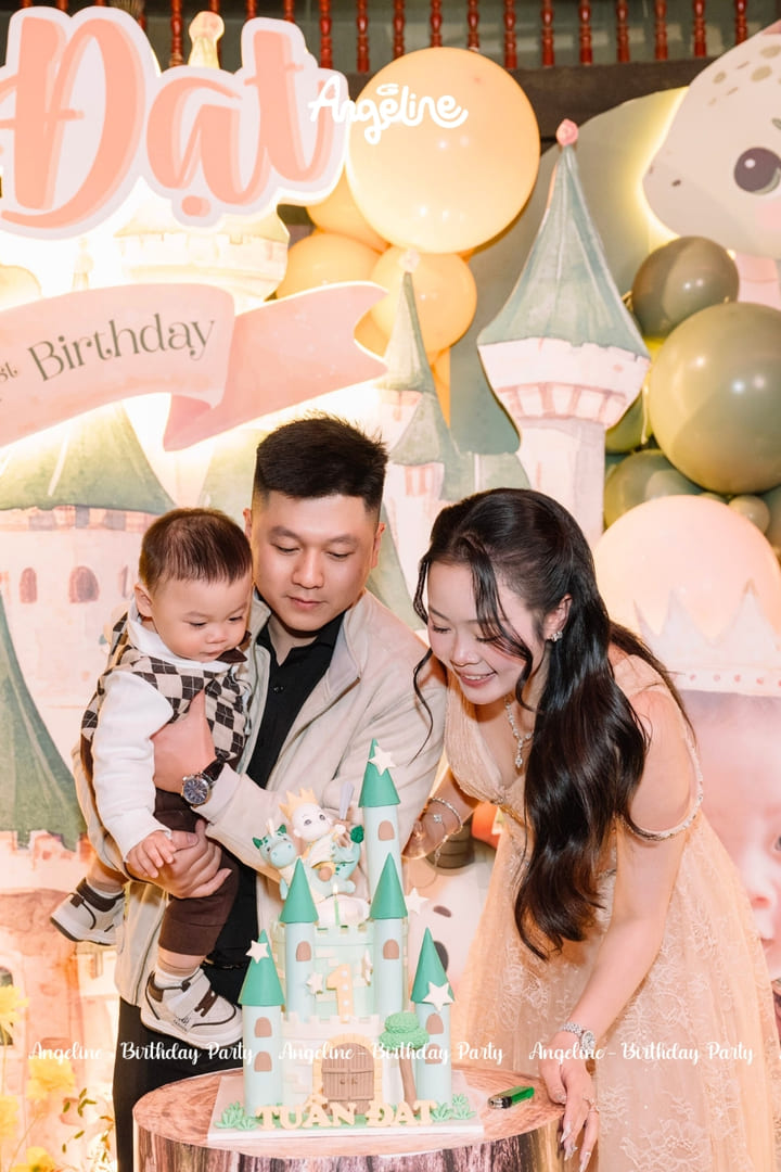 “Little Dragon’s Castle” – Trang Trí Sinh Nhật Bé Trai 1 Tuổi Đậm Chất Cổ Tích | Angeline Birthday Party