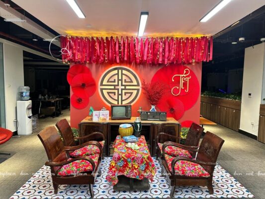 Dự Án Trang Trí Tết UpGen Lương Yên 2026 – Góc Nhỏ Gợi Nhớ Cả Một Miền Ký Ức Cùng Angeline