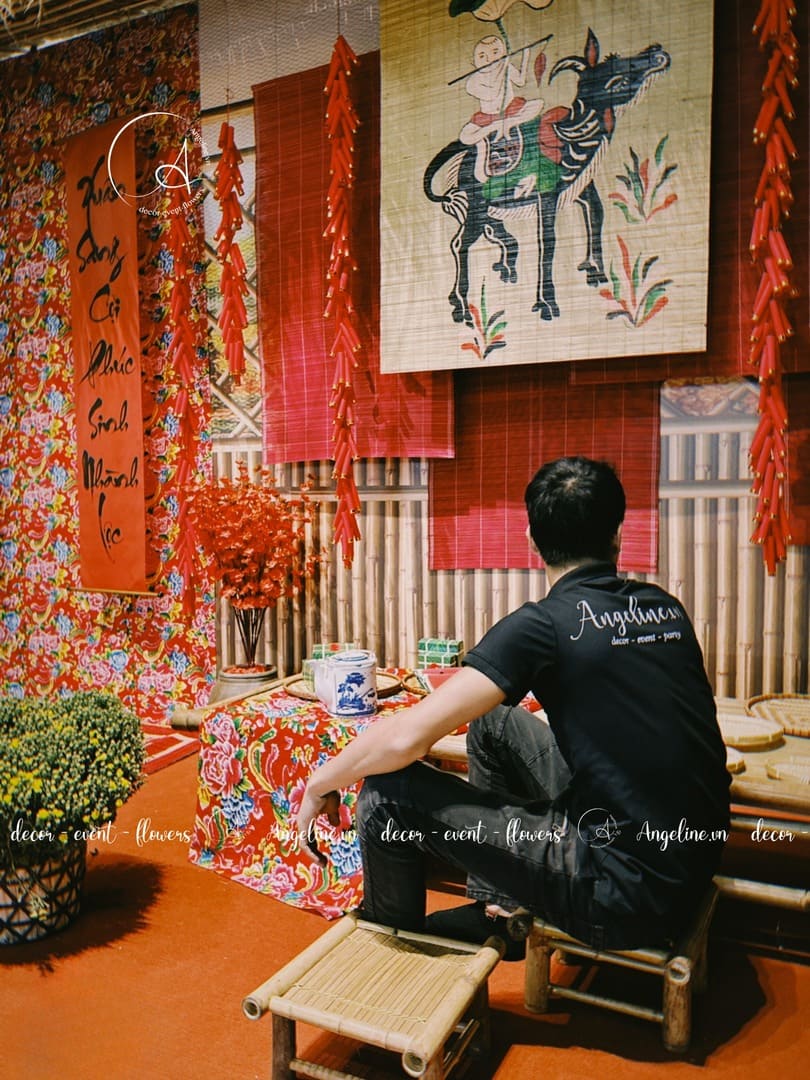 Dự Án Trang Trí Tết UpGen Lương Yên 2026 – Góc Nhỏ Gợi Nhớ Cả Một Miền Ký Ức Cùng Angeline