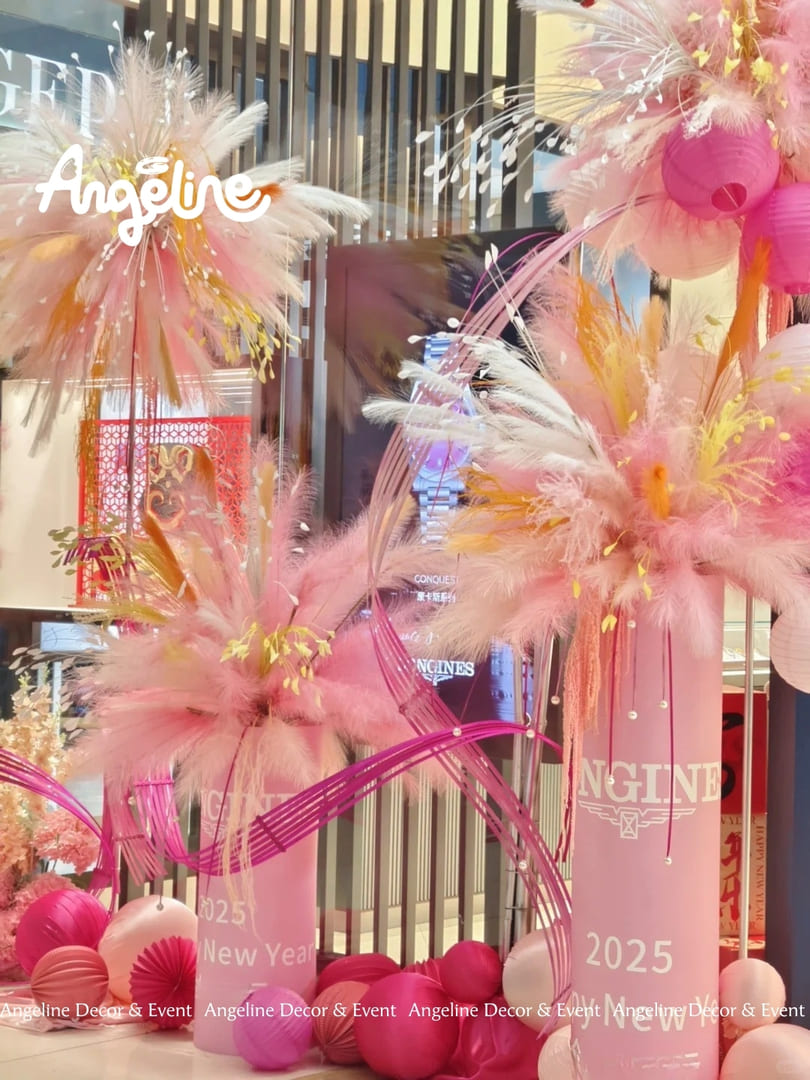 Hoa Pháo Bông “Hồng Phúc” – Làn Gió Mới Trong Trang Trí Tết 2026 Cùng Angeline