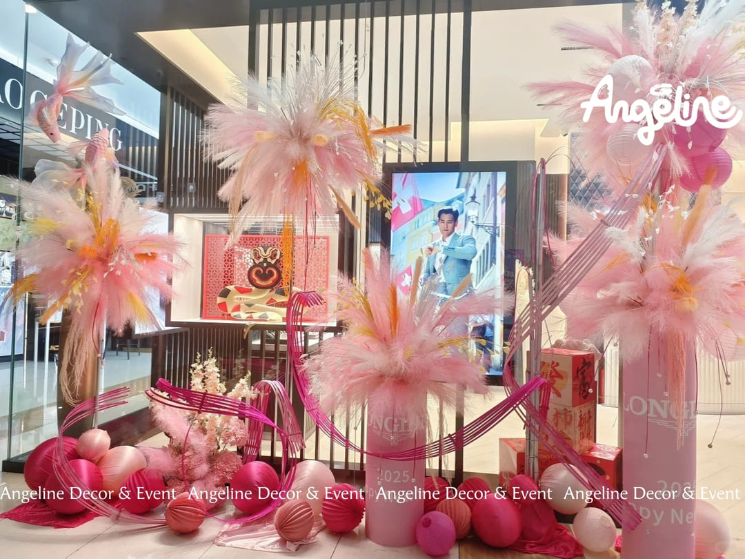 Hoa Pháo Bông “Hồng Phúc” – Làn Gió Mới Trong Trang Trí Tết 2026