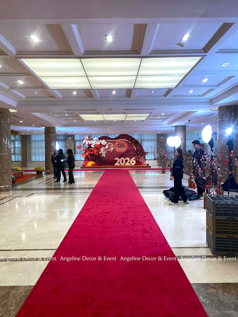 Sắc Tết Hội Tụ – Nơi Truyền Thống Gieo Mầm Tinh Hoa Concept Trang Trí Tết 2026 Tại Trung Tâm Hội Nghị Quốc Tế Lê Hồng Phong - Angeline