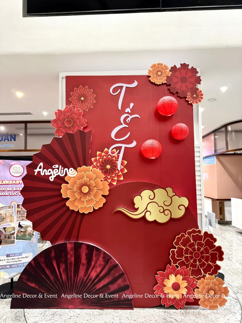 Tết An Khang – Sắc Xuân Hồng Ngọc Phúc Trường Minh Concept Trang Trí Tết Doanh Nghiệp 2026 Angeline