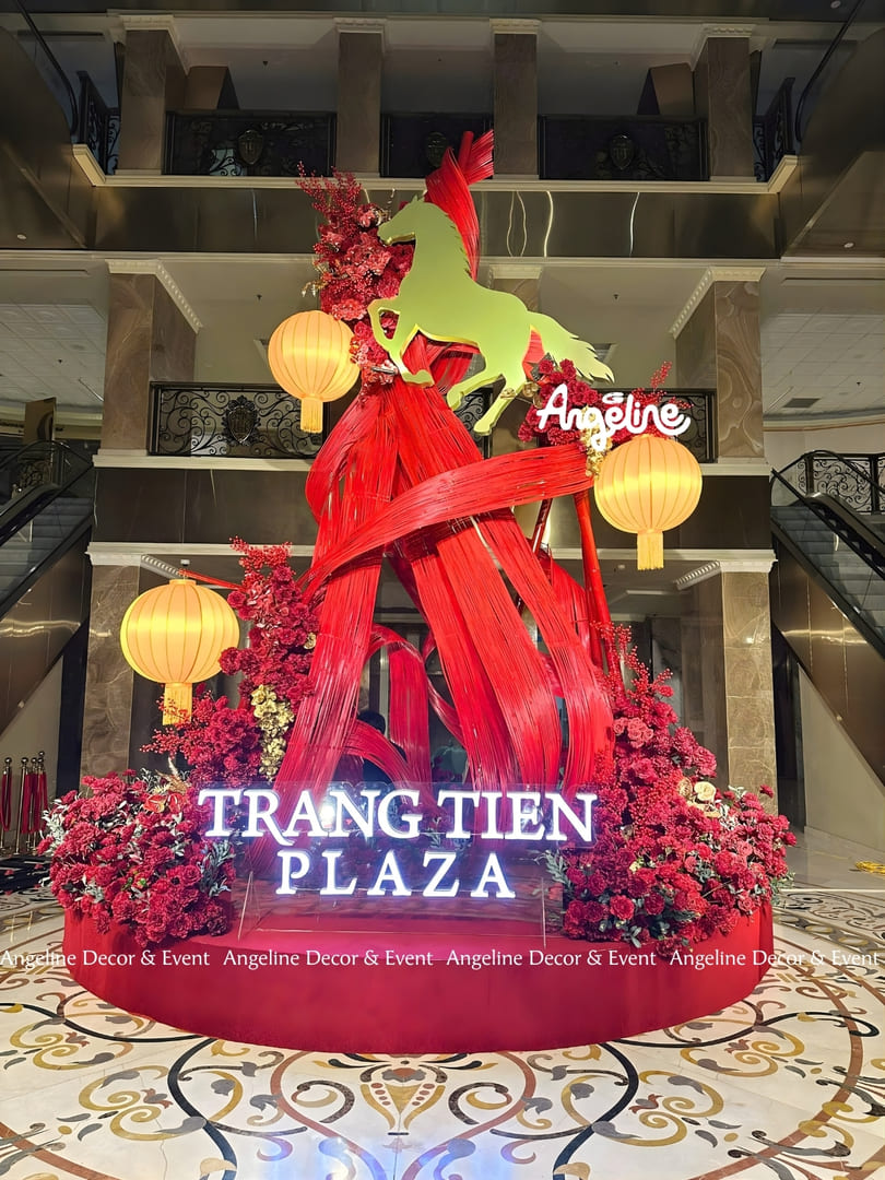 Vũ Khúc Bính Ngọ – Concept Trang Trí Tết Tràng Tiền 2026 Đậm Chất Nghệ Thuật