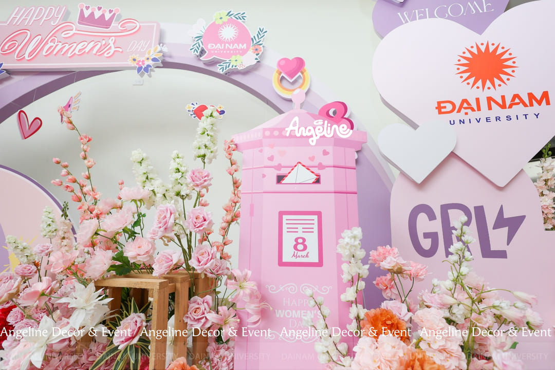 Pink Bloom – Sắc Hồng Tỏa Sáng Concept Trang Trí 83 Trẻ Trung, Hiện Đại Cho Không Gian Trường Học & Doanh Nghiệp - Angeline