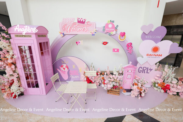 Pink Bloom – Sắc Hồng Tỏa Sáng Concept Trang Trí 83 Trẻ Trung, Hiện Đại Cho Không Gian Trường Học & Doanh Nghiệp - Angeline