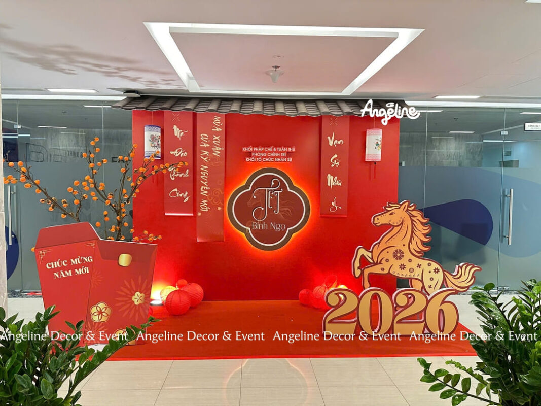 Tết Bính Ngọ 2026 – Mùa Xuân Của Kỷ Nguyên Mới Tại MB Concept Trang Trí Tết Đậm Tinh Thần Đổi Mới & Vững Vàng - Angeline