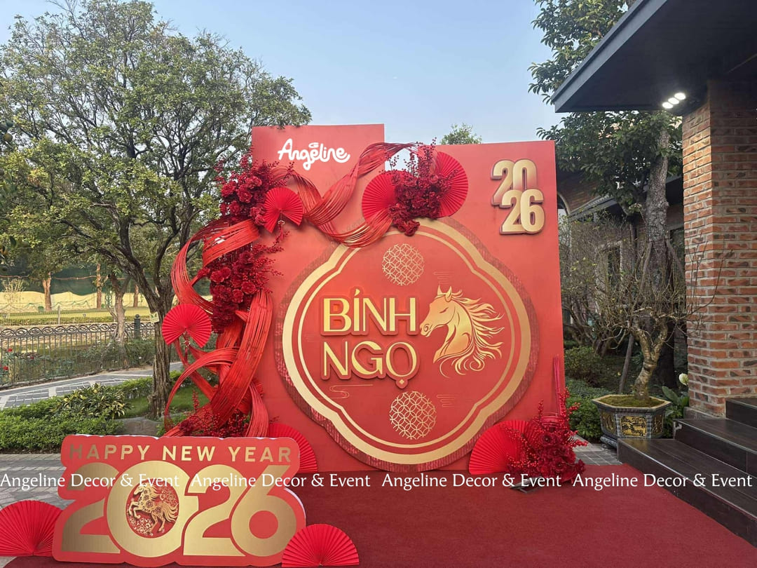 Xuân Bính Ngọ – Sắc Đỏ Vinh Hoa: Concept Trang Trí Tết 2026 Sang Trọng, Vượng Khí & Tài Lộc