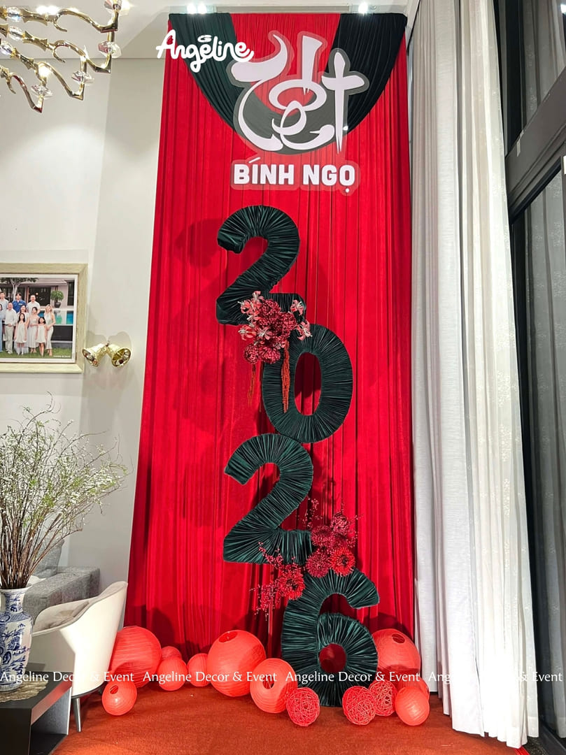 Xuân Gõ Cửa – Tết Về Trong Nhà Concept Trang Trí Tết 2026 Ấm Áp, Sang Trọng Cho Nhà Riêng- Angeline