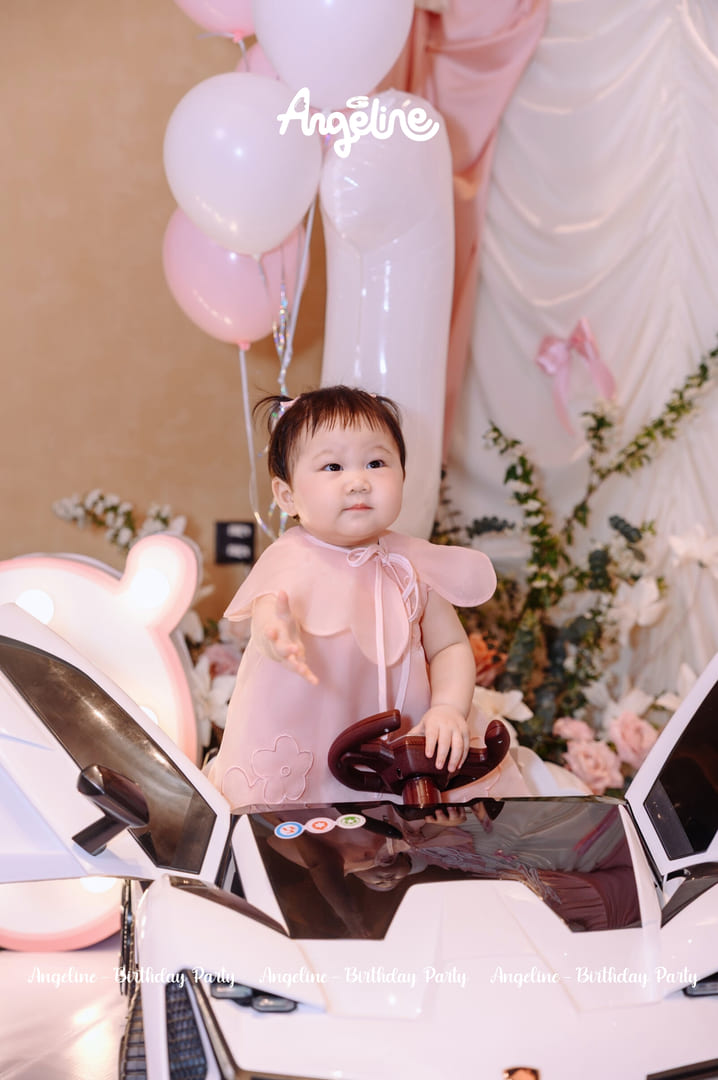 Concept Sinh Nhật Bé Gái Pink Bow Dream – Công Chúa Nhỏ Gia Hân Angeline