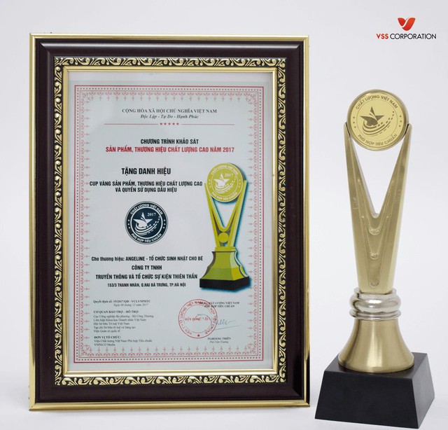giải thưởng sản phẩm, thương hiệu chất lượng cao năm 2017