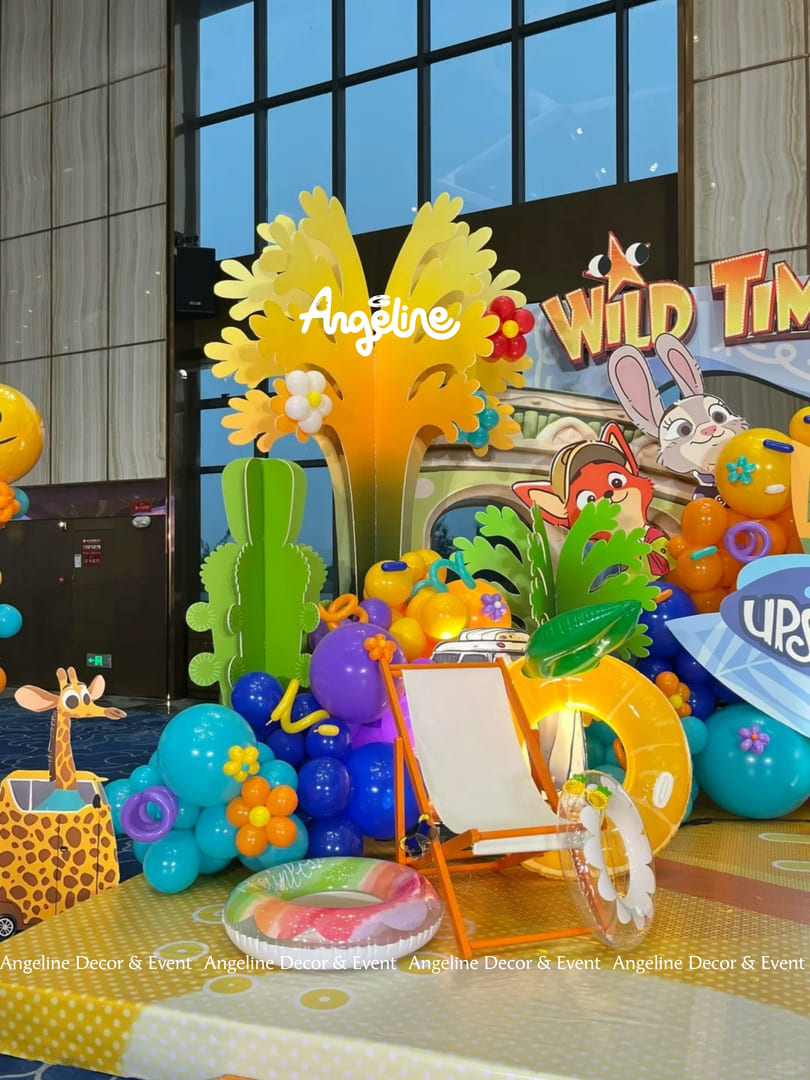 Happy Kids Carnival – Tết Thiếu Nhi Sắc Màu: Concept Trang Trí 1/6 Rực Rỡ Cho Không Gian Trong Nhà