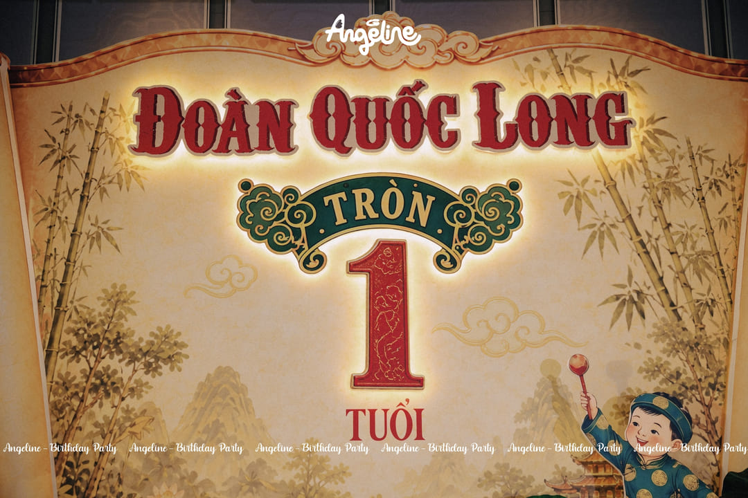 Long Du Ký – Hành Trình Tuổi Thơ Việt Trong Sinh Nhật 1 Tuổi Của Bé Long – Angeline