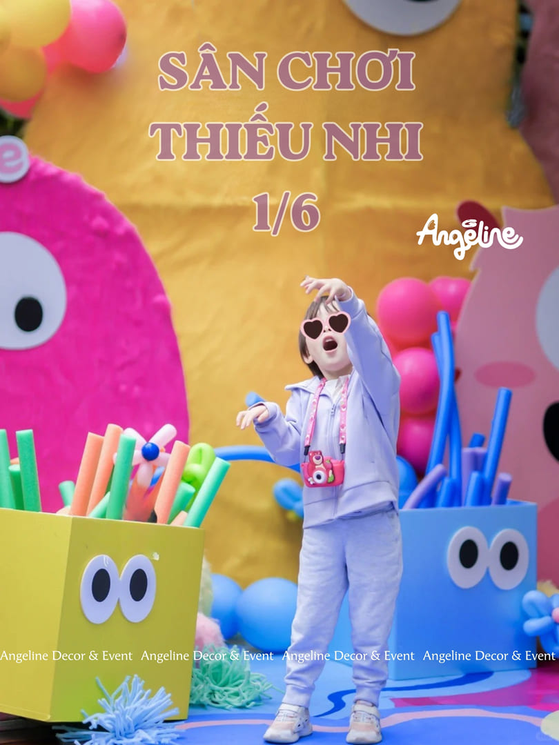 Monster Fun Land – Trang Trí 1/6 Ngoài Trời Với Sân Chơi Quái Vật Sắc Màu - Angeline