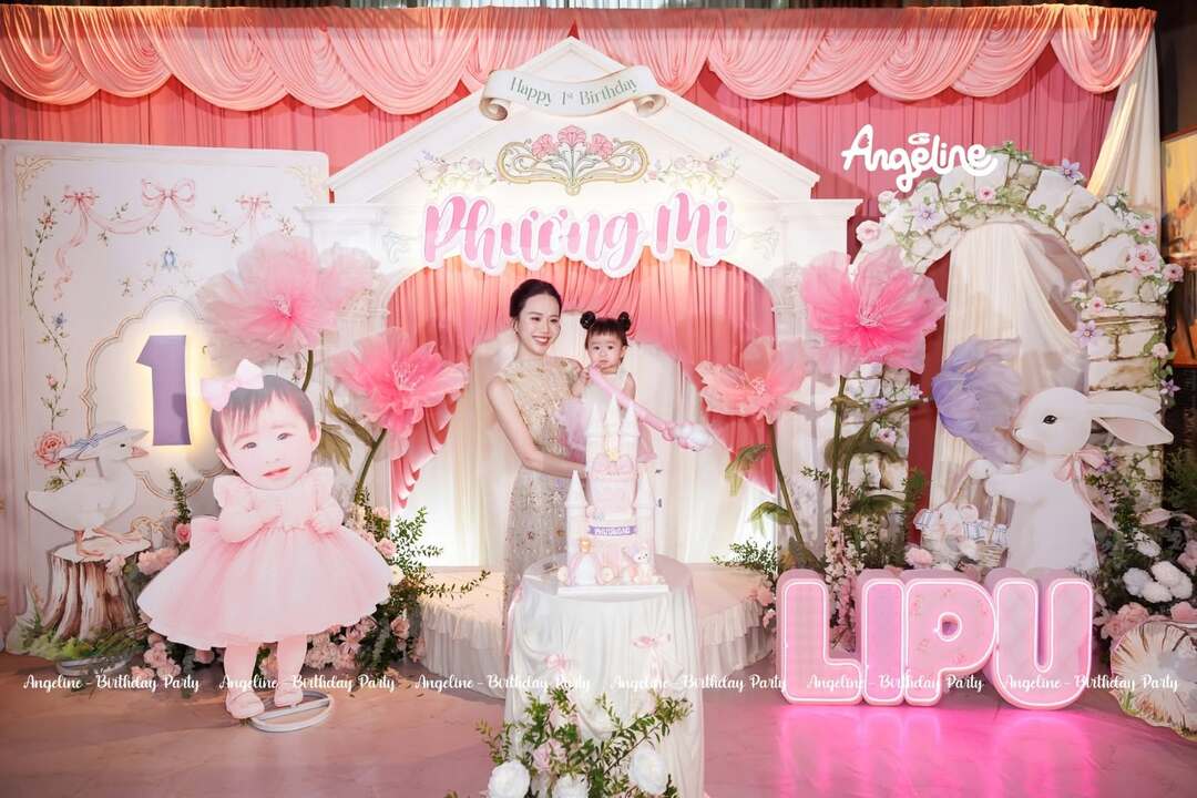 Dự án trang trí sinh nhật tại Hà Nội của Angeline