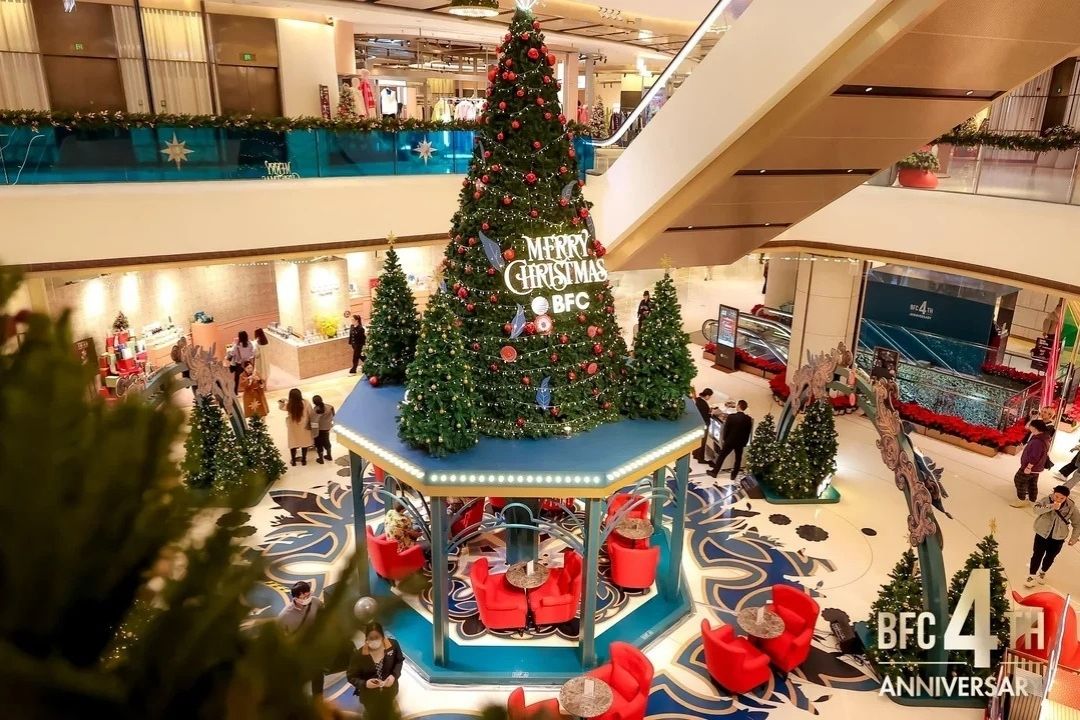 Trang Trí Noel Cho Trung Tâm Thương Mại